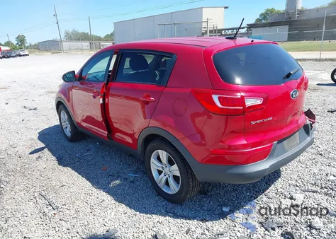 2013 Kia Sportage Lx from USA, damaged, VIN KNDPB3A26D7444782